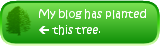 My blog has planted a beech tree.