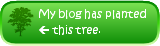 My blog has planted a robinia.